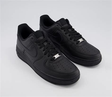 nike air force black herren|Nike black air force 1.